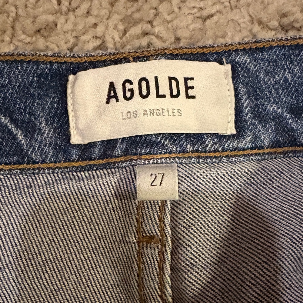 Agolde Riley Straight Leg Denim - Picture 7 of 10